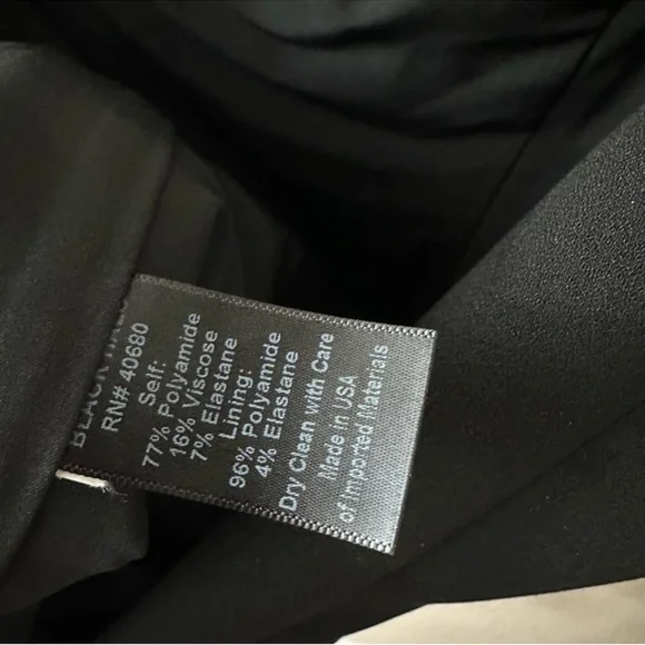 New Black Halo Barbados Slip Dress Ruffle Hem Black dress
size 0 - Picture 7 of 11